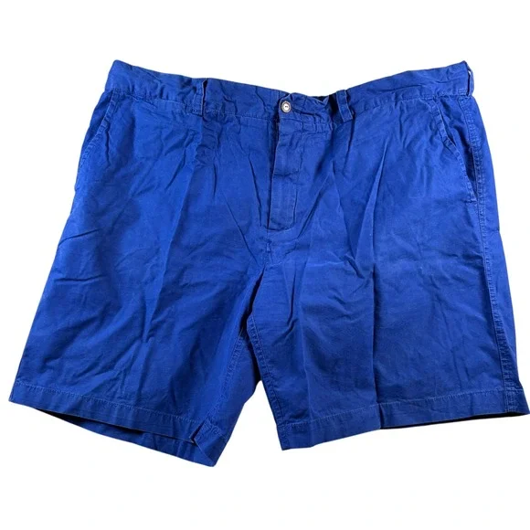 Polo Ralph Lauren Mens Blue Chino Shorts Sz 42 Cotton Summer Vacation Old Money - Picture 2 of 10